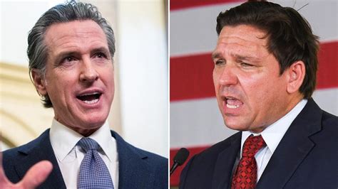 Gavin Newsom Challenges Ron DeSantis To Debate On CNN :: Grabien News