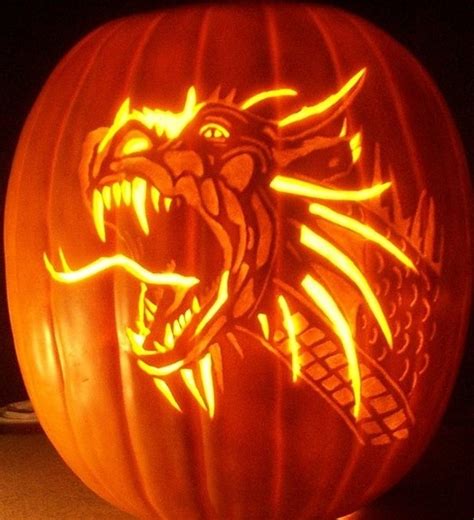 Dragon Pumpkin Carving By Ebony Down To Earth Simple Pinterest