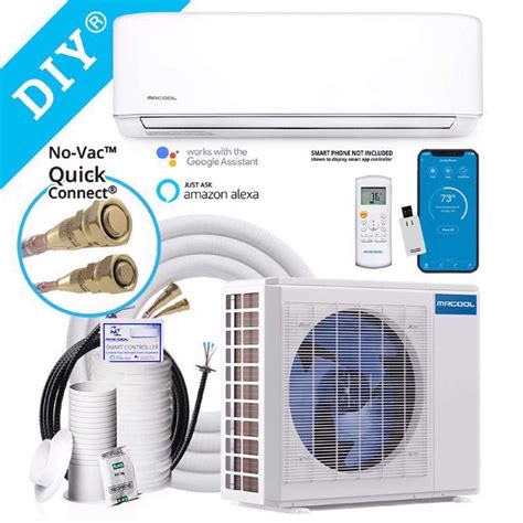 Mrcool Diy 4th Gen 1 Zone 24000 Btu 20 5 Seer Ductless Mini Split Air