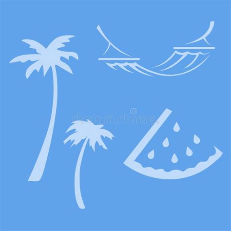 Summer Stencils Art Stock Illustration Illustration Of Sign 116833205