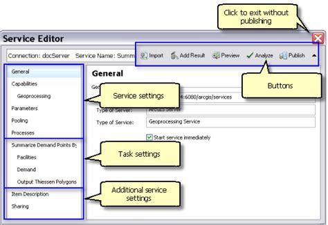 A Quick Tour Of Publishing A Geoprocessing ServiceArcGIS Server