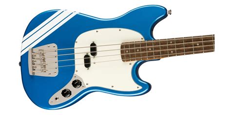 Squier FSR Classic Vibe 60s Mustang Bass Lake Placid Blue With Olympic