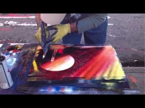 Spray Paint Art In Nyc Times Square Youtube Art Painting Spray