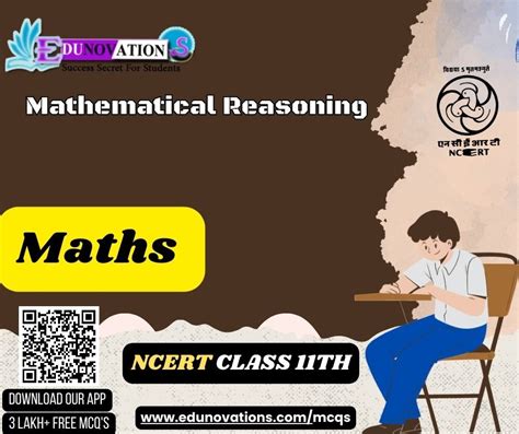 NCERT Class 11 Maths MCQ Mathematical Reasoning MCQs Multiple