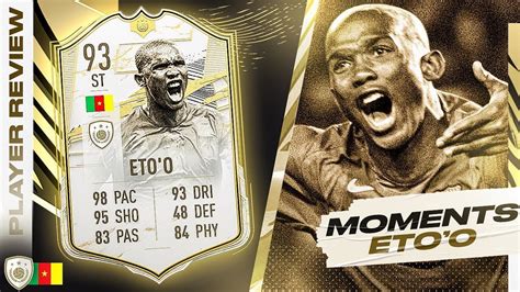 Should You Do The Sbc🤔 93 Prime Icon Moments Etoo Review Fifa 21