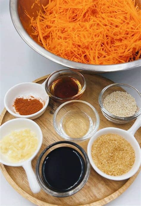 Spicy Korean Carrot Salad Recipes Junkie