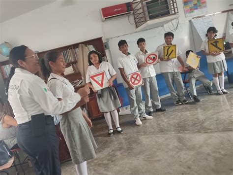 Promueven Cultura Vial En Escuelas De Tuxpan