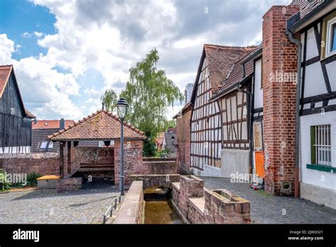 Historical city of Langen, Hessen, Germany Stock Photo - Alamy