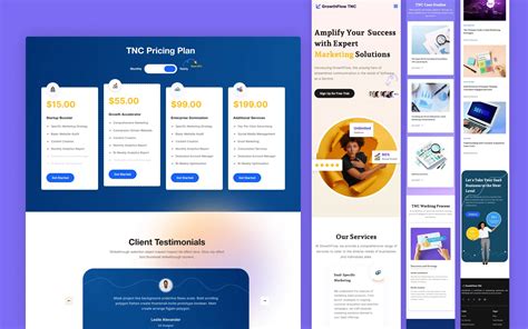 Growthflow Tnc Best Webflow Saas Agency Template