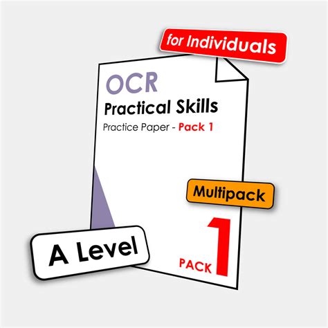 ocr  level practical skills multipack  individuals physics