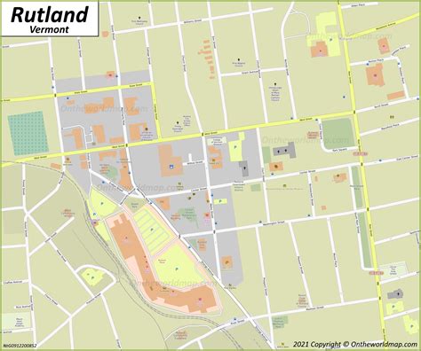 Rutland Map Vermont Us Discover Rutland With Detailed Maps