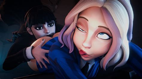 Wednesday And Enid This Got Intense By Crisisbeat Hentai Foundry