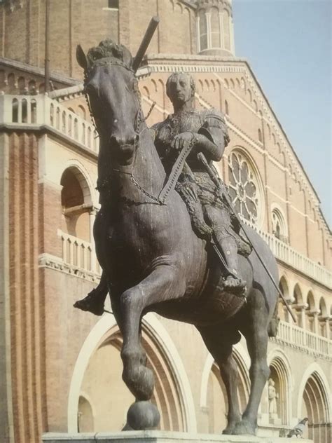 Donatello Monumento Equestre Di Erasmo Da Narni Detto Il Gattamelata