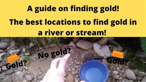 How To Find Gold While Gold Panning In Any River Youtube