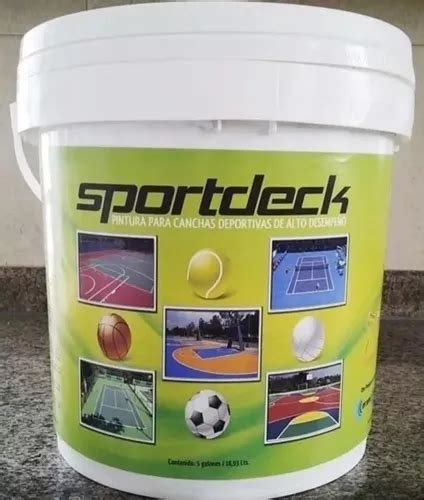 Pintura Para Canchas Sportdeck Variedad De Colores MercadoLibre