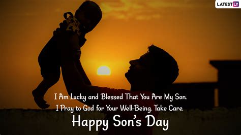 Sons Day Date With Greetings Whatsapp Messages Quotes Hd