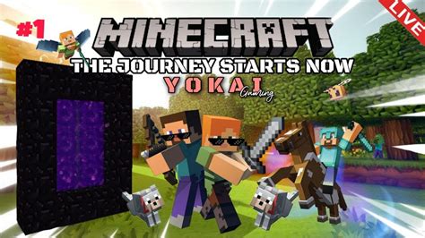 Minecraft The Journey Begins Now 1 Minecraft Minecraftlive