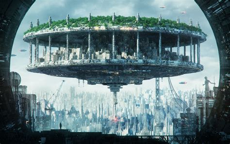 Annibale Siconolfi Megastructure Futuristic City Metropolis Science