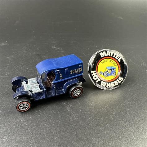 Mattel Hot Wheels Redlines Paddy Wagon Blue B