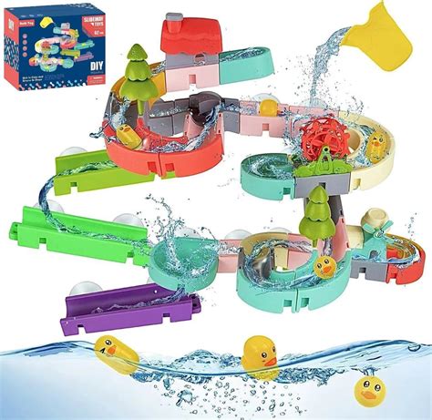 Latern Pi Ces Jouets De Bain Pour Enfants Jouet De Bain Toboggan