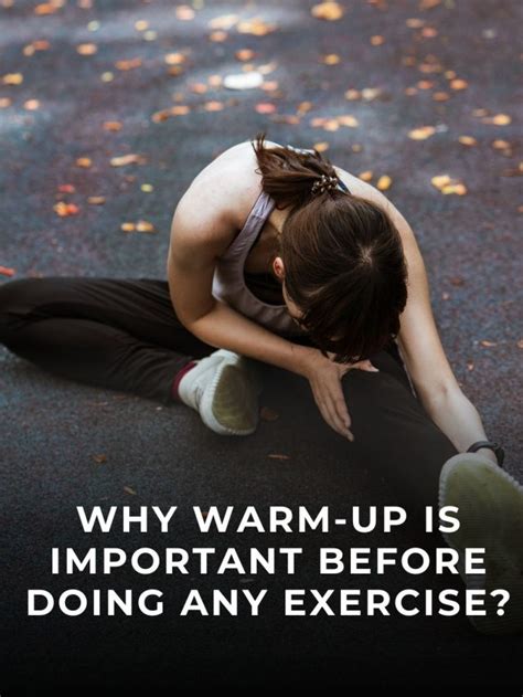 Why Warm Up Is Important Before Doing Any Exercise Fitness Fit