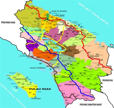 Ini Provinsi Baru Pemekaran Provinsi Sumatera Utara