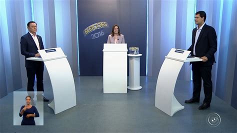 Vídeo Candidatos a prefeito de Jundiaí participam de debate do 2º