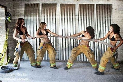 Pin By Cj Sweeney Jacques On Lesbian Fun Female Firefighter Firefighter Paramedic Firefighter