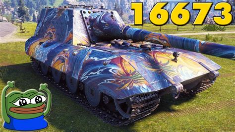 Jagdpanzer E New World Record World Of Tanks Youtube