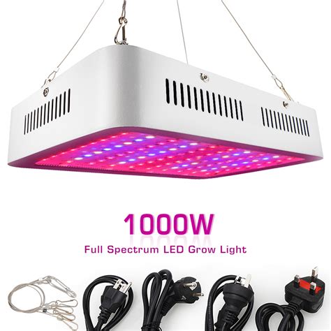 Indoor Led Grow Light Panel Lamp Full Spectrum Hydroponic Plants Grow Light 1000w Greenhouse