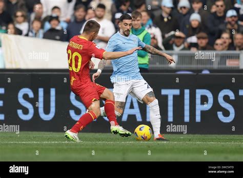 Lazios Italienischer Mittelfeldspieler Mattia Zaccagni Tritt Am