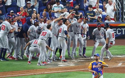 アメリカ代表 T・ターナーの劇的な逆転満塁弾で準決勝進出、20日にキューバと激突wbcデイリースポーツ Online