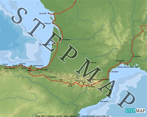 Stepmap Frankreich Und Spanien Final Landkarte F R S Dosteuropa