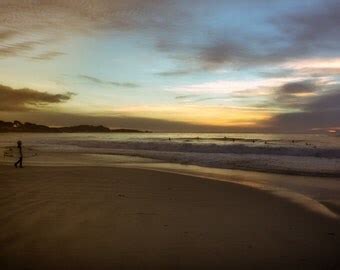 Items similar to Carmel Beach at Sunset-California Beach-Carmel ...