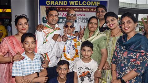 World Masters Athletics Championships 2022 Gold Medallist Bhagwani Devi