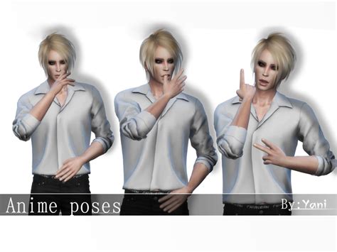 The Sims Resource - Anime poses