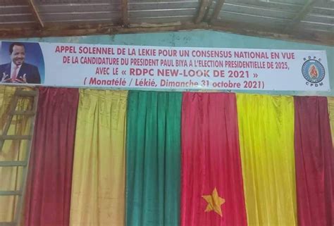 Cameroon Info Net Cameroun Appel Des Militants Du Rdpc Dans La