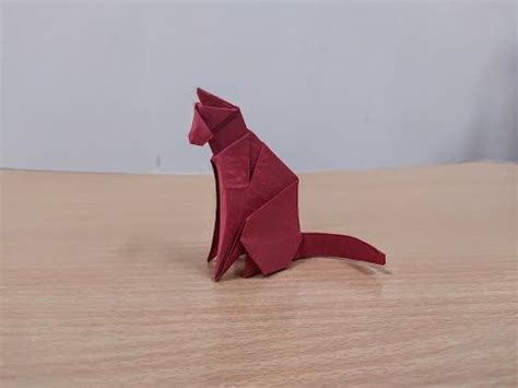 How To Make Origami Cat Instructions Step By Step Artofit