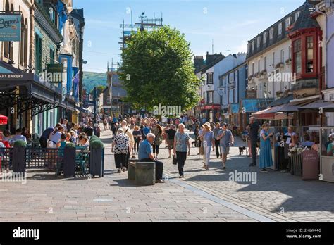 Town Centre Of Keswick Hi Res Stock Photography And Images Alamy