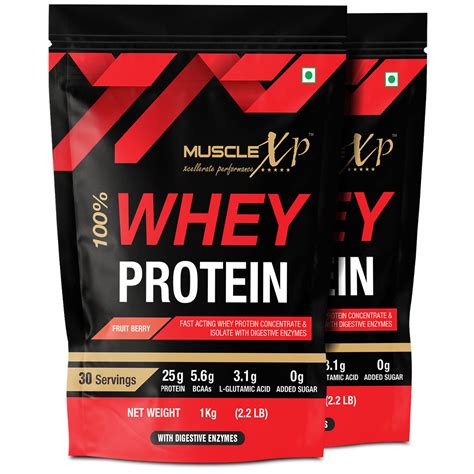 Musclexp Whey Protein With Whey Protein Isolate Blend G Protein