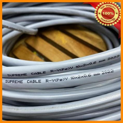 Jual Scm Kabel Telepon Telpon Supreme Pair Itc X X Meteran