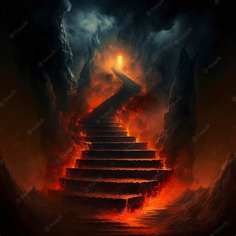 Premium Photo Stairway To Hell