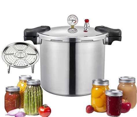 Tstqh 25 Quart Induction Pressure Canner Cooker With Digital Gauge Suitable For Canning And