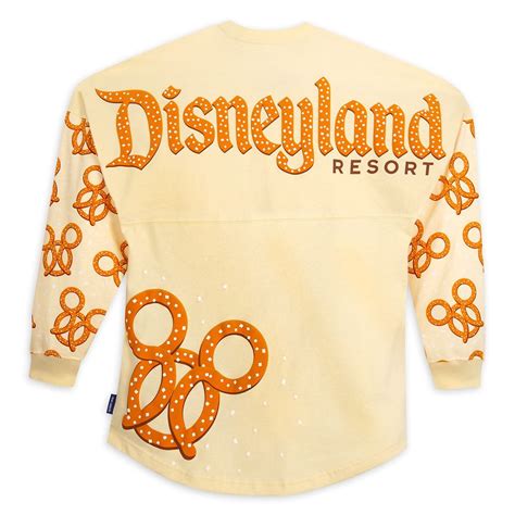 Disney Parks Authentic Mickey Mouse Pretzel Scented Spirit Jersey For