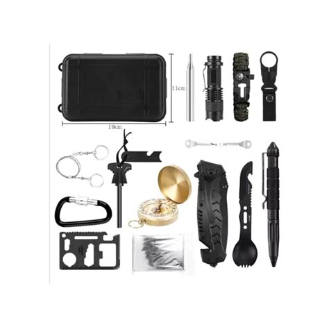 Ripley KIT IMPORTCLICK SUPERVIVENCIA EMERGENCIA MULTIHERRAMIENTA 18