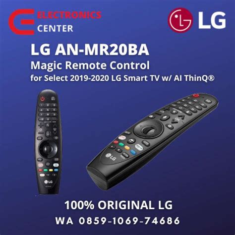 Promo Magic Remote Lg An Mr20ga An Mr 20ga Original Segel 2020 Diskon