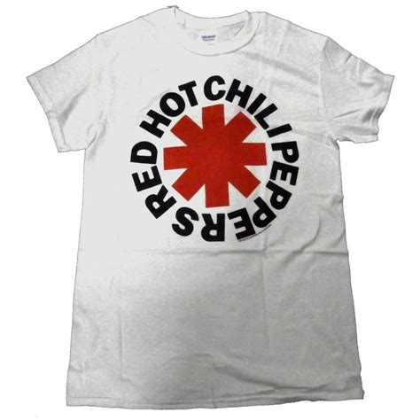 【red Hot Chili Peppers】レッドホットチリペッパーズ「asterisk White」tシャツ Rhcp Aw001no