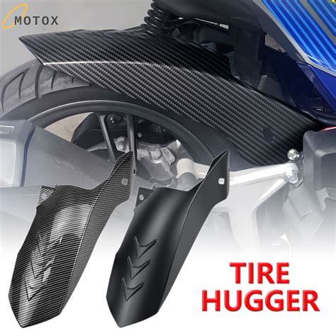 Motox Rear Tire Hugger Honda Click I I V V V Carbon White For