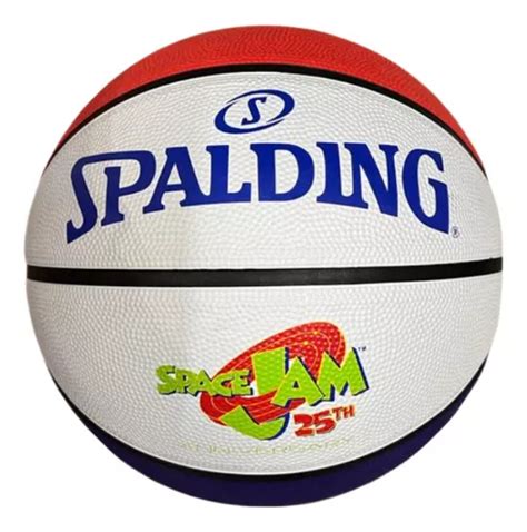 Pelota Balon Basket Spalding Space Jam 25th N7 Goma Btu Cuotas Sin