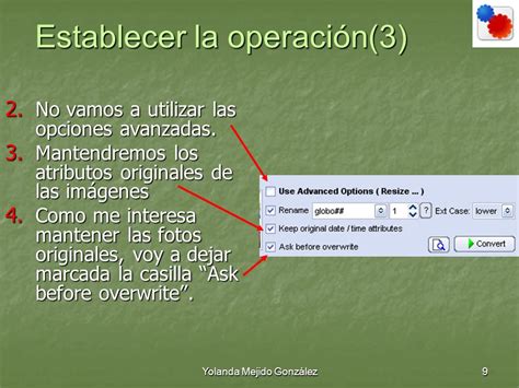 Yolanda Mejido González 1 Cómo realizar operaciones con lotes de